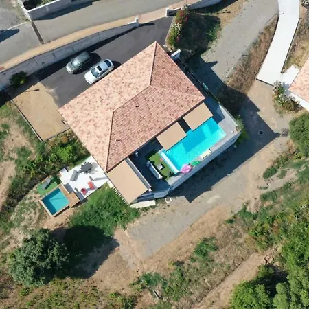 Villa Corse Et Zen Sur Le Toit 185m2 7a8 Pers Taglio-Isolaccio